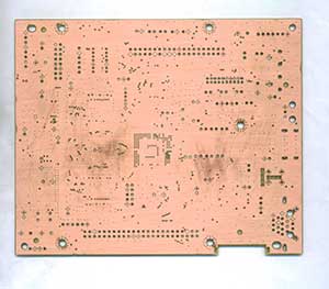 機頂盒控制主板正面pcb